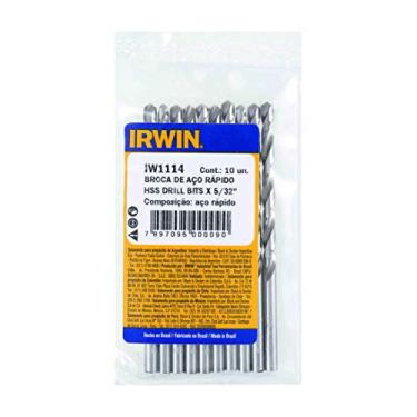 Imagem de IRWIN Broca Aço Rápido para Metal ANSI B 94 11M de 79mm x 5/32 Pol. (79mm x 3,9mm) IW1114