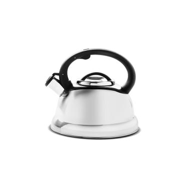 Imagem de Chaleira Brinox Roma em Aço Inox com Apito e Fundo de Indução – 2,7 L