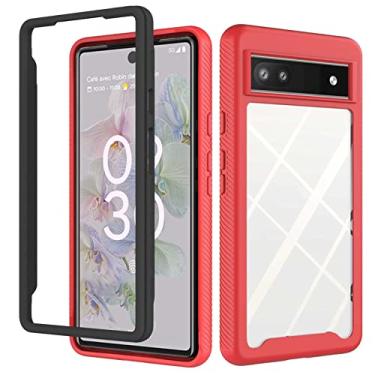 Imagem de YUNCHAO Caixa de telefone Para Google Pixel 6A Starry Sky Solid Color Series PC + TPU Case Telefone capa para celular