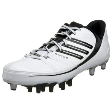Imagem de adidas Chuteira de futebol masculina Scorch 9 Superfly Lo, branco/preto/prata, 11.5