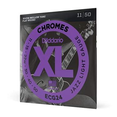 Imagem de Encordoamento Para Guitarra Lisa .011-.050 D'Addario XL Chromes ECG24