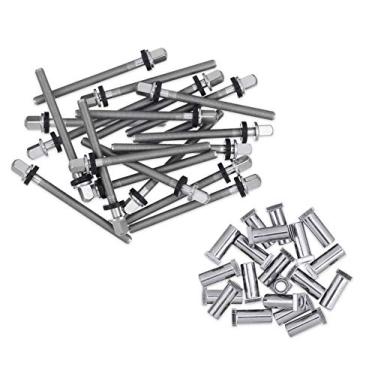 Imagem de Haste de tensão de tambor DW True Pitch Tarraxa (pacote com 20) bateria de 13,8 cm de profundidade