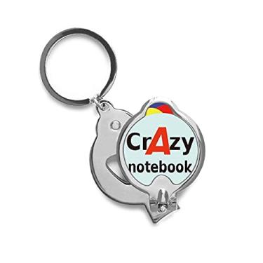 Imagem de Breve Best Cool Crazy Notebook Jotter Pocketbook Cortador de unhas afiadas cortador de aço inoxidável