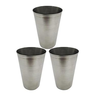 Imagem de Kit 3un Copos De Inox Multiuso 10cm 200ml