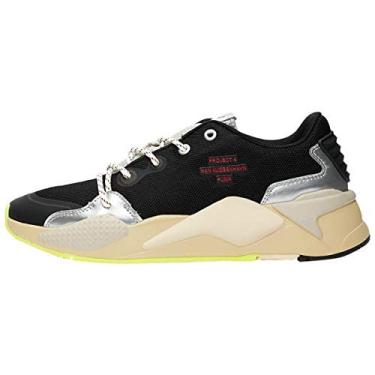 Imagem de PUMA Tênis masculino Rs-x, Preto/prata, 4