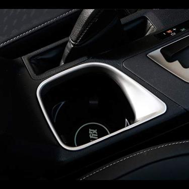 Imagem de JIERS Para Toyota RAV4 2016 2017 2018, ABS interior fosco, tampa da moldura do copo de água, acessórios de estilo de carro