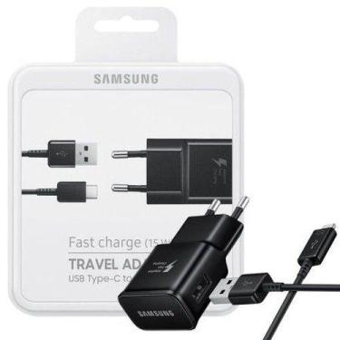 Imagem de Carregador Turbo Fast Charger 15W Preto Samsung Original