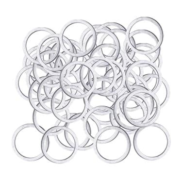 Imagem de Generic Conjunto de buchas de lâmina de 50 peças Anéis redutores Gaxeta de conversão Escultura Disco espaçador Anel de redução Arruelas para, 22,2 mm a 20 mm