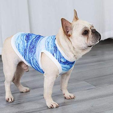 Imagem de Camisetas De Cachorro Colete De Resfriamento Para Animais De Estimação Colete De Resfriamento Para Cães Camisa De Gato Animal De Estimação Roupas Roupas Vestuário Respirável