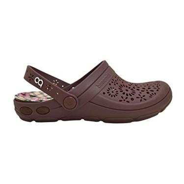 Imagem de Babuch Boaonda Nellie Floral Xadrex Bordô 36