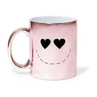 Imagem de Caneca Dia dos Namorados Espelhada Olhos Apaixonados