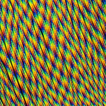 Imagem de Corda Paracord 550 de sobrevivência West Coast, Hippie, 100 Feet