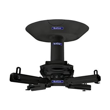 Imagem de QualGear Adaptador de teto de viga única Pro-AV QG-KIT-CA-3IN-B, acessório de kit de montagem de projetor de 7,6 cm 3,8 cm, preto