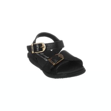 Imagem de Sandália Infantil Ortopé Autentica Basic Couro Preta