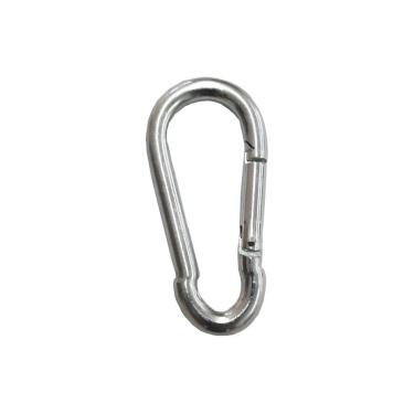 Imagem de MOSQUETÃO SIMPLES GALVANIZADO 8x80mm - PACK COM 5