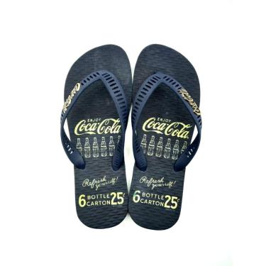 Imagem de Chinelo Coca-Cola Shoes Bottle Carton Masculino Adulto Ref CC3347-Masculino