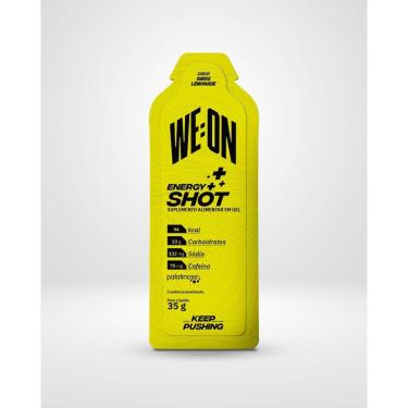 Imagem de Energy Shot Gel Carboidrato We:On Caixa 10 Sachês - Vegano-Unissex
