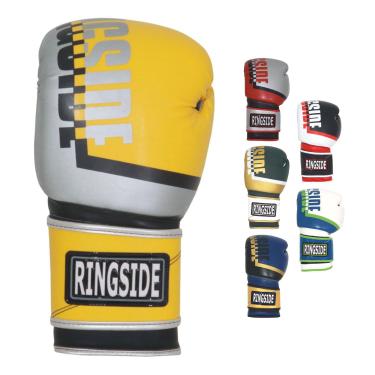 Imagem de Ringside — Luva de Brilho Bullet, Yellow/Black, 16 oz