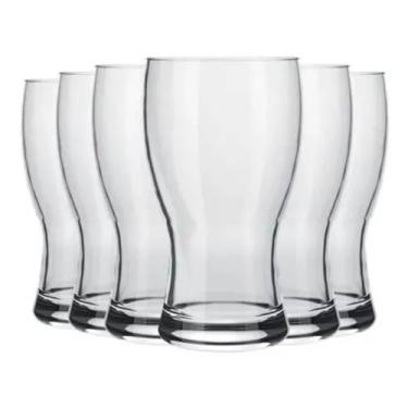 Imagem de Kit 6 Copos Para Cerveja Frevo Drink Vidro 315ml Nadir