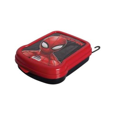 Imagem de Sanduicheira Homem Aranha Plasútil Vermelho
