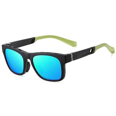 Imagem de Moda polarizada óculos de sol das mulheres dos homens pesca óculos de sol masculino esportes ao ar livre proteção uv tons, c3 espelho verde, um tamanho