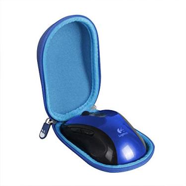 Imagem de Hermitshell Capa rígida de viagem para mouse sem fio Logitech M510 - apenas capa (azul)