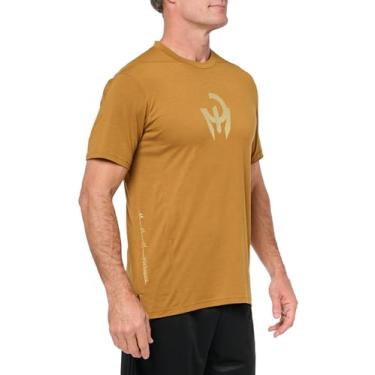 Imagem de adidas Camiseta masculina Mahomes Designed 4 Training, Strata bronze, XXG