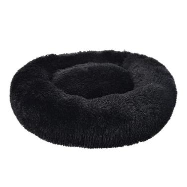 Imagem de Cama Caminha Nuvem Pet Para Gatos e Cães Casinha Confortável Média (50 cm x 50cm) (Preta)