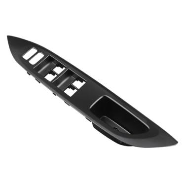 Imagem de Osompar Interruptor de janela de porta moldura frontal esquerda lado do motorista preto compatível com Toyota Yaris 4D Sedan 2007-2010 painel de controle de janela painel base do apoio de braço