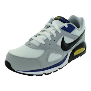 Imagem de NIKE Men's AIR MAX IVO (WHITE/BLACK/WLF GREY) RUNNING SHOES 11 Men US (WHITE/BLACK/WOLF GREY/DP RYL BL)