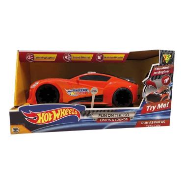 Imagem de Carro Hot Wheels Turbo Com Luz E Som Multikids - Br1431