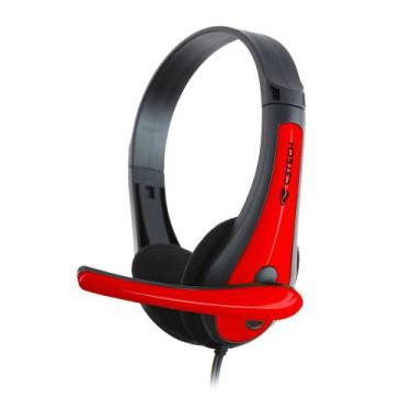 Imagem de Fone de Ouvido Headset com Microfone C3Tech 