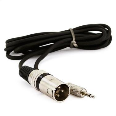Imagem de Cabo P2 Mono Para Xlr Macho - 08 Metros - Cirilo Cabos