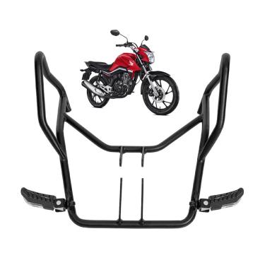 Imagem de Protetor de Carenagem C/ Pedaleira Cg Titan 160 2019+ (Braz)