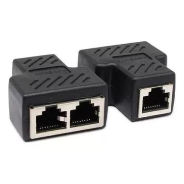 Imagem de Duplicador De Saída Cabo De Rede Rj45 Splitte Divisor Y 1x2 - WS