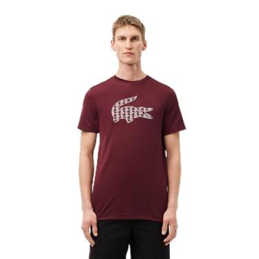 Imagem de Lacoste Camiseta masculina Ultra Dry Piqué Tennis, Expresso, P