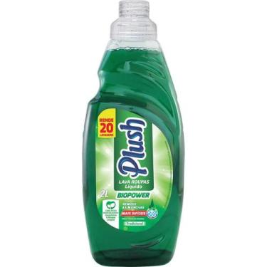 Imagem de Lava roupas liquido biopower tradicional plush 2l - sanol