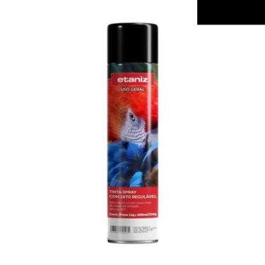 Imagem de Tinta Spray Preto Brilhante Ug Etaniz 400ml