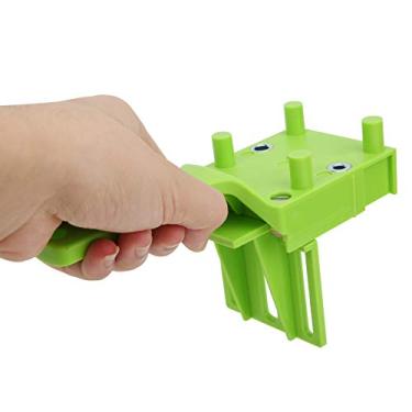 Imagem de Guia de Broca, Kit de Gabarito de Cavilha Ajustável 6mm 8mm 10mm Furo, Plástico ABS Portátil para Trabalhar Com Manga de Metal