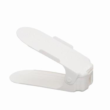 Imagem de Organizador de Sapato reforçado c/Regulagem de Altura Branco 123 organ