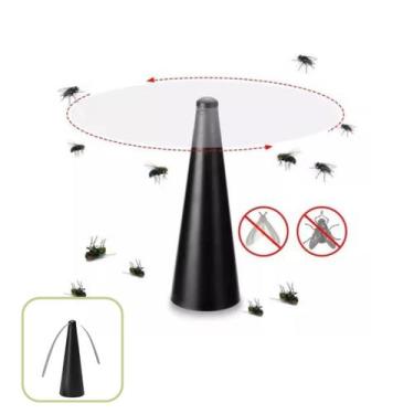 Imagem de Espanta Mosca Ventilador Repelente Mosquito Mesa Restaurante - TOP CAS