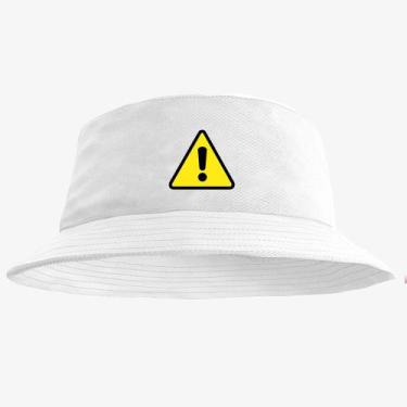 Imagem de Boné Chapéu Bucket Hat Estampado Aviso - MP Moda Masculina, Único, Bra