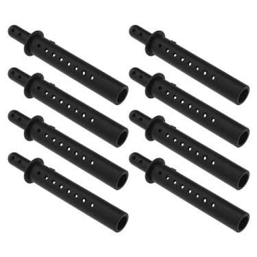 Imagem de The Lord of the Tools 8PCS RC Body Post Extension Compatible with RC HSP 1/10 Model Car RC Car Body Post Replacement Parts Plastic, Black