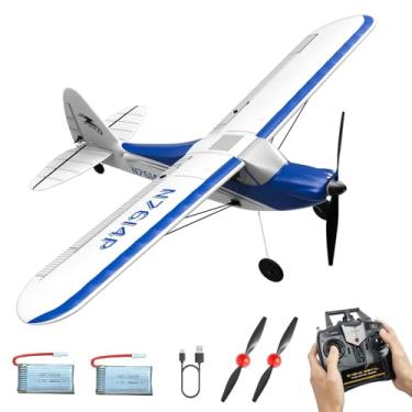 Imagem de RCSHOBBY RC Plane Sport Cub 500 S2 RC Airplane RTF 4 CH Remote Control Airplane with Gyro Stabilization System& One Key Aerobatic, Ready to Fly for Beginners,Adults