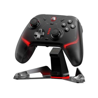 Imagem de GameSir Cyclone 2 PC Controller Mag-Res TMR Sticks 1000Hz Report Rate Hall & Micro 2-in-1 Triggers RGB Lighting with Charging Dock for PC/Switch/iOS/Android (Black)