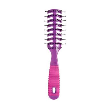 Imagem de Escova De Cabelo Ricca Ventilada Pink & Purple 2413