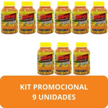 Imagem de Composto Antigripal Farmel Mel, Ervas e Agrião 350g Kit Promocional 9 