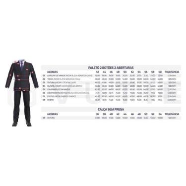 Imagem de Terno Masculino Oxford Inovatore Preto Jordhan, Preto, 58