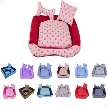 Imagem de Kit Cama Caminha Pet Para Cachorro Lavável  Tamanho GG - Confortpet, R
