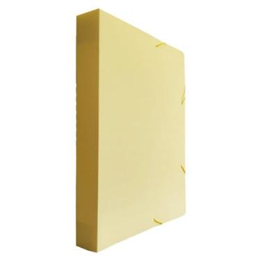 Imagem de Pasta Aba Elástica Organizadora de Papel A4 4cm Oficio Dello Escolar E